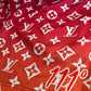 111° Designer Sunset Monogram Mesh Shorts