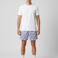 111° Designer Monogram Mesh Shorts