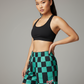 111 Degrees Women's “Tanjiro Check” Mesh Shorts